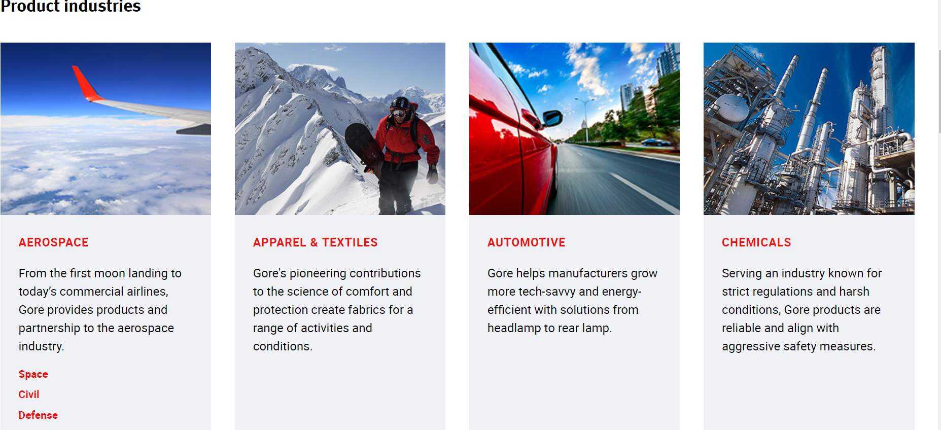 W.L Gore & Associates | SpinSpire